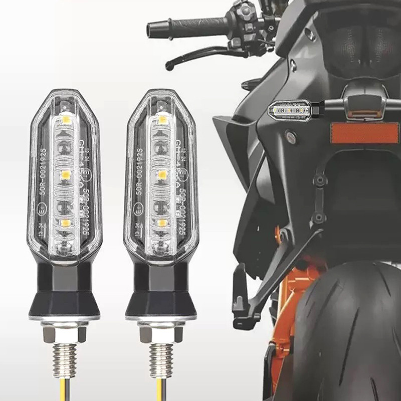 Thích hợp cho Honda Suzuki Kawasaki Yamaha Little Yellow Shark 3LED Nổi bật Little Black Shark Xe má