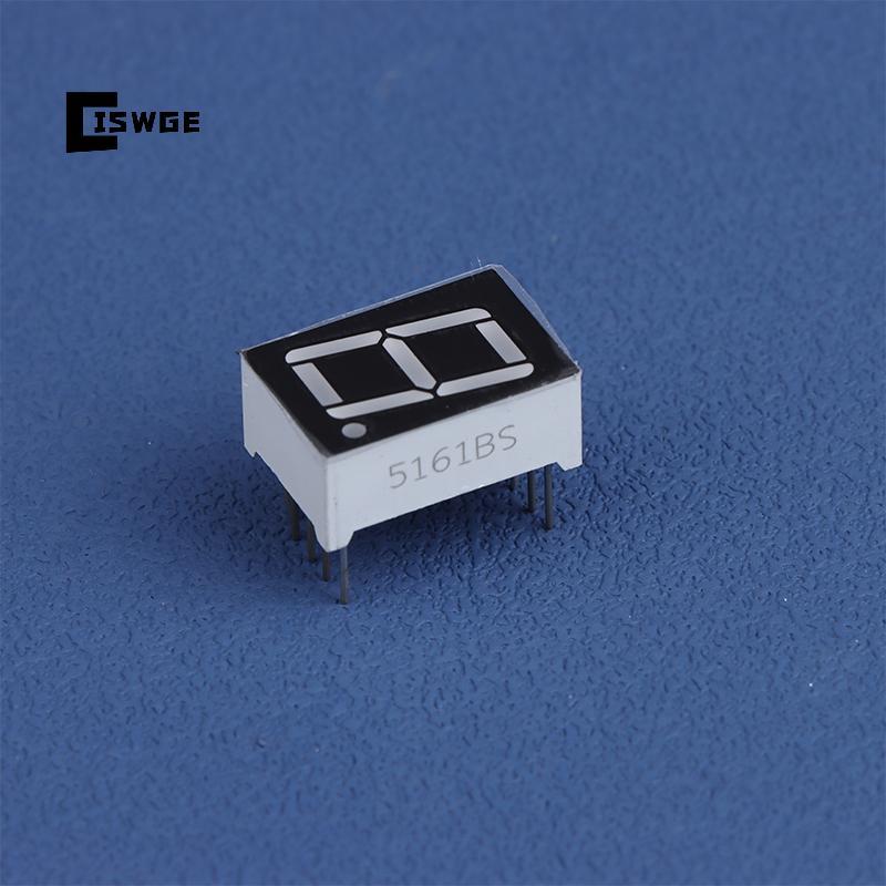 [CISWGE] 10 Cái Kỹ Thuật Số Tubemon AnodeCathode 0.56 Inch 10Pins 5161AS 5161BS 1 Bit Digit 7 Phân Đ