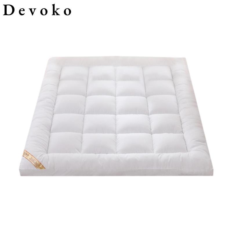 Devoko Giường Nệm Topper Nhật Bản Tầng Nệm Gấp Tatami Thảm Giường Đệm Giường Topper Mềm Chăn Ga Gối 