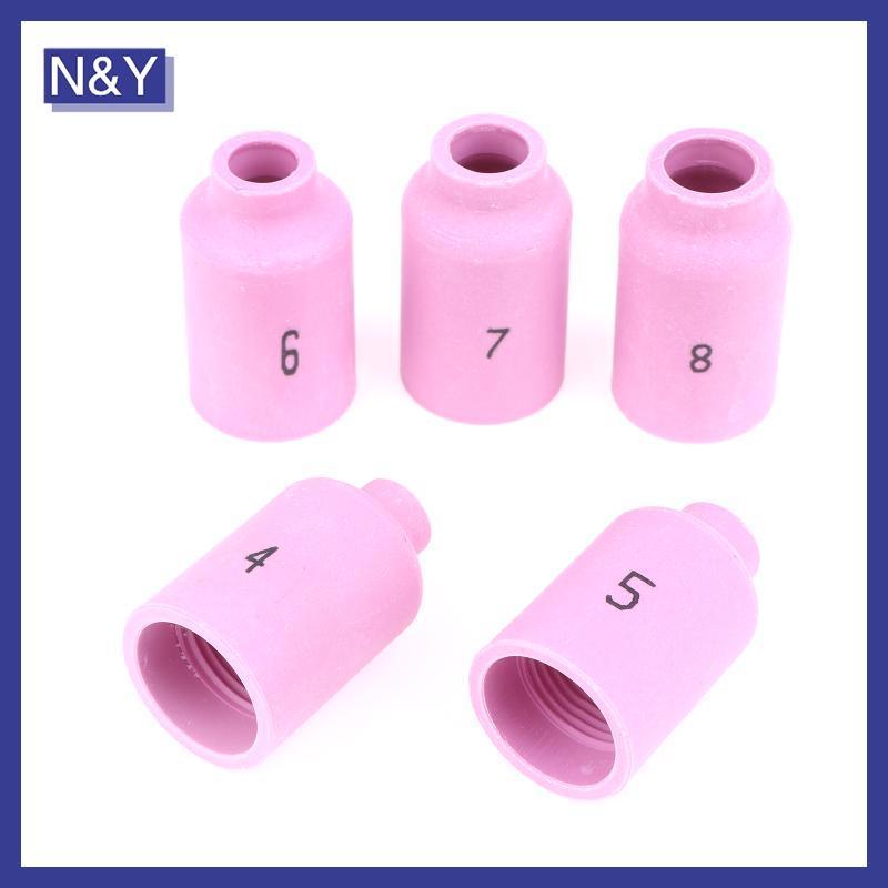N & Y 42mm 54N14 54N15 54N16 54N17 54N18 Vòi phun gốm Alumina cho phụ kiện đèn pin hàn TIG WP17 18 2