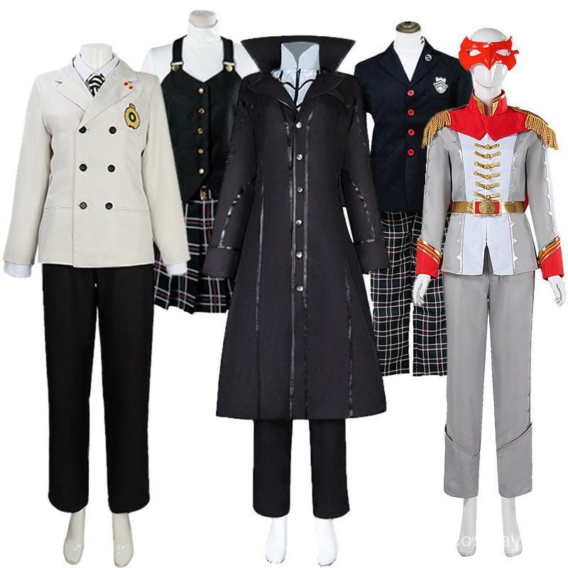 P5 Persona 5 Cosplay Trang Phục Nhân Vật Yumemiya Morgana - Trò chơi Anime