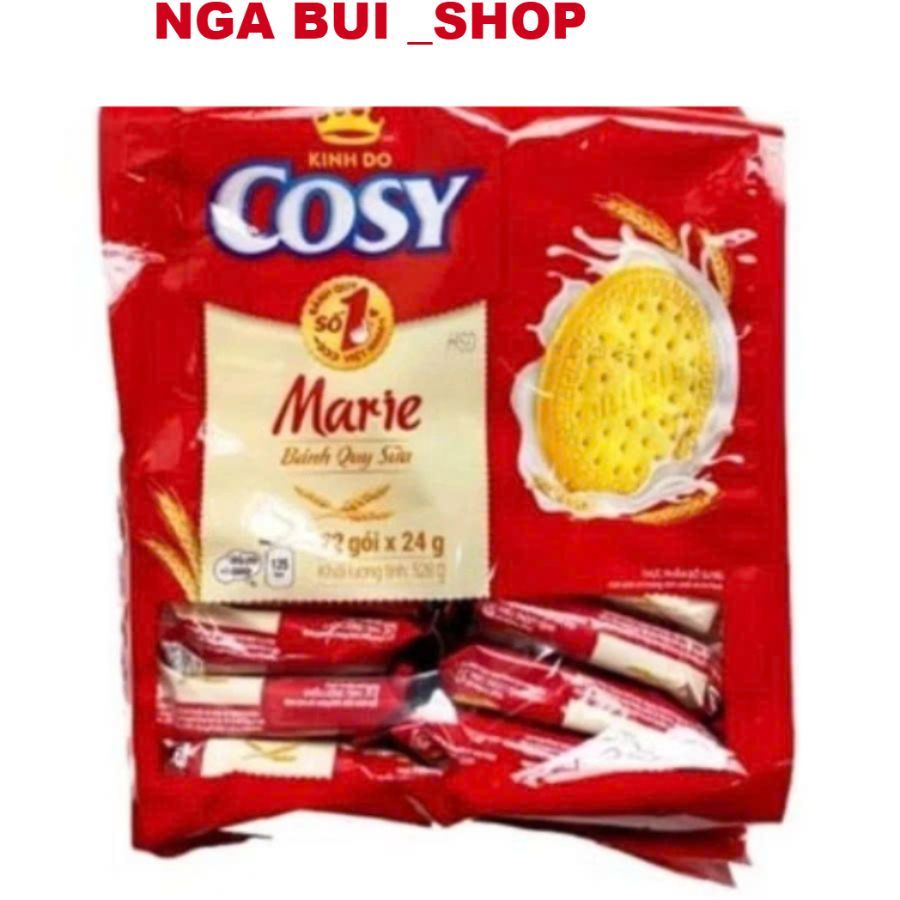 ( GIÁ SỈ )   Bánh quy sữa Marie Cosy Kinh Đô túi to 480g- Bánh cosy.