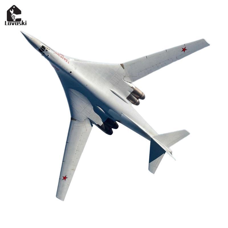 Nga AIR FORCE Tupolev Tu-160 Blackjack Phiên bản thời tiết 1 / 100 Diecast Model