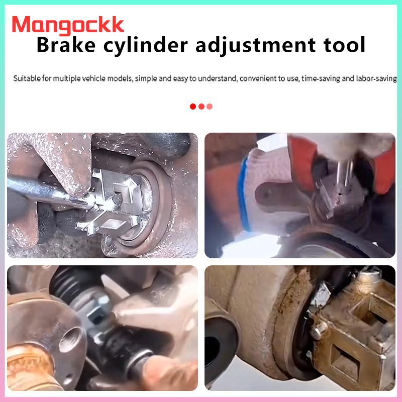[Mangok] Xe Ô Tô Phanh Đĩa Phía Sau Piston Caliperpression Dụng Cụ Má Phanh Tua Lại / Gió Ba Cube Dụ