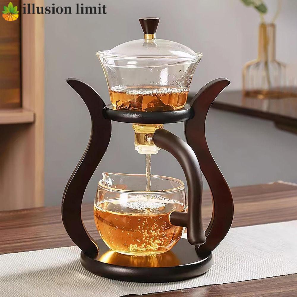 illusion limit ILLUSION LIMIT Lazy Kungfu Tea Set Xoay Cover Bát An Toàn Nhà
