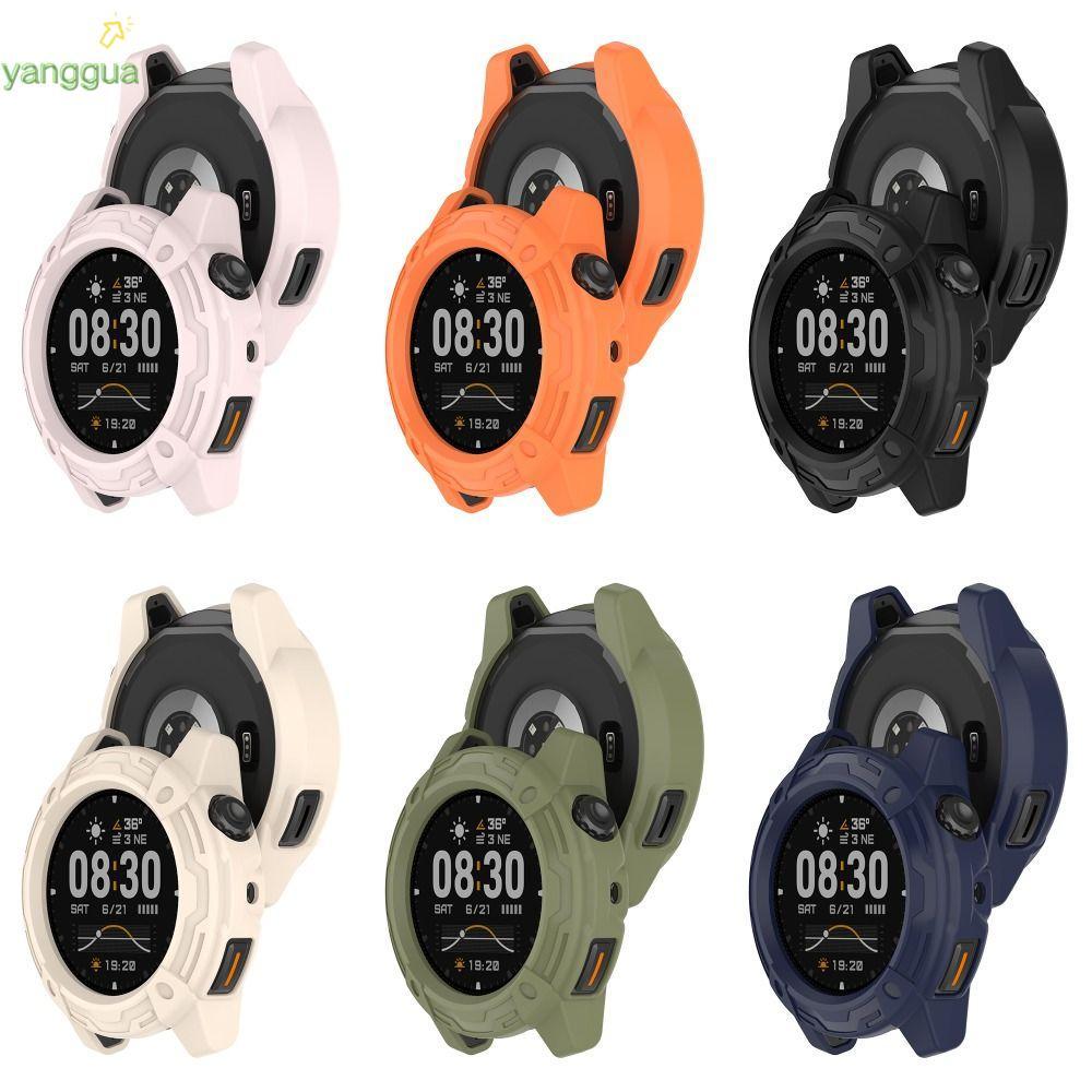 YANGGUA Bảo vệ, Bảo vệ màn hình TPU rỗng, Ốp lưng khung mềm chống trầy xước cho phụ kiện đồng hồ thô