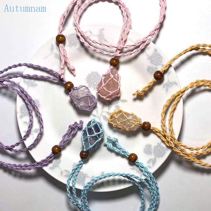 Túi lưới AUTU màu nâu đen, chất liệu crystal rough net, dâyadjustable