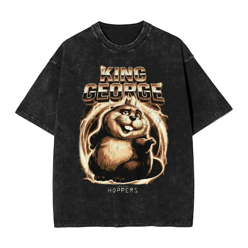 Phim hoạt hình Pixar [Hoppers] Mabel / Tom Lizard / Mabel and King George Cutie Duo đồ họa 100% cott