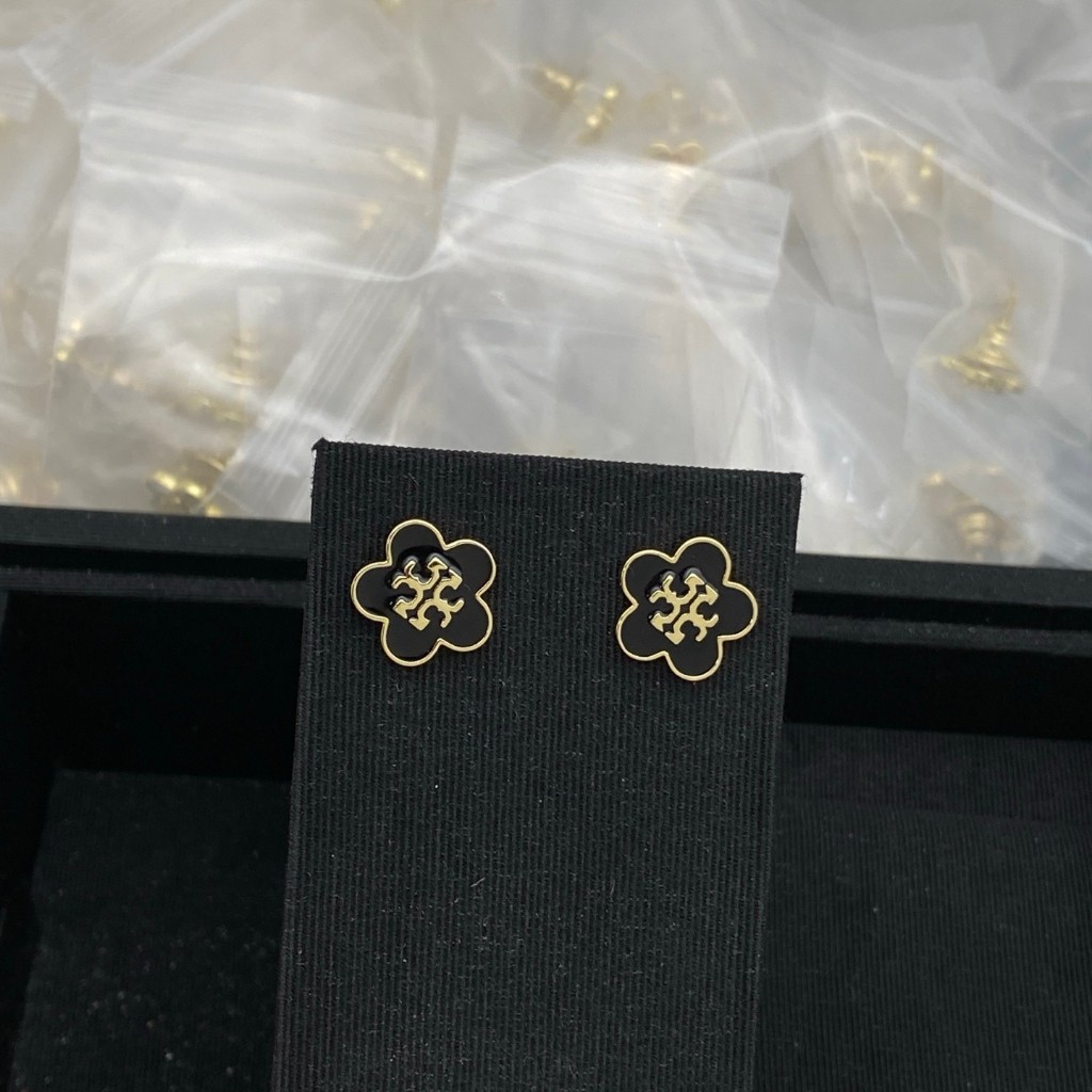 Bông tai cao cấp Tangli Baiqi retro, ánh sáng sang trọng, phù hợp phong cách nữ