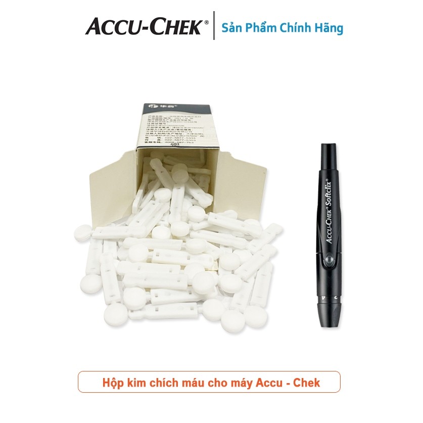 Kim Chích Máu Cho Các Dòng Máy Accu-Check ( Túi 10 kim - Hộp 50 Kim )