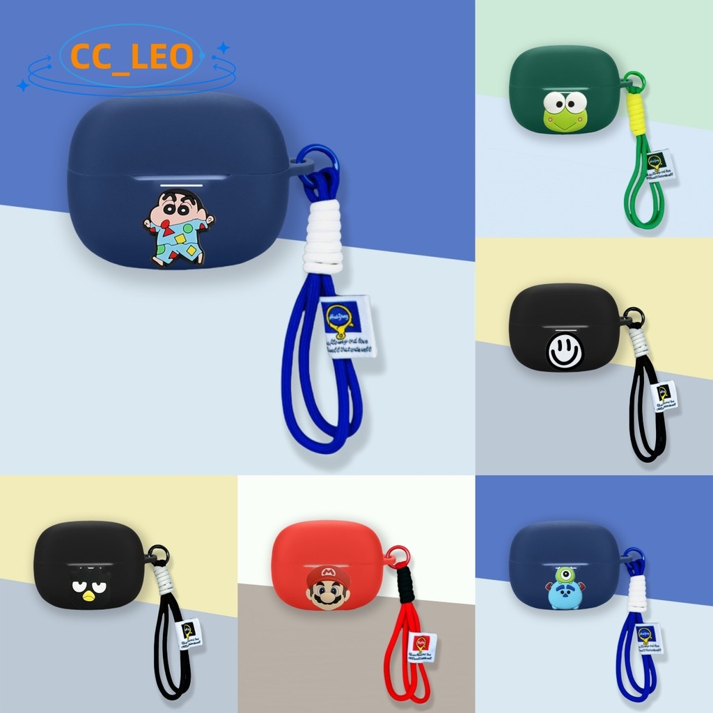 Case for RedMi Buds 8 Pro Cute Snoopy Cartoon Panda Lanyard Suitable for RedMi Buds 6 Pro Silicone S