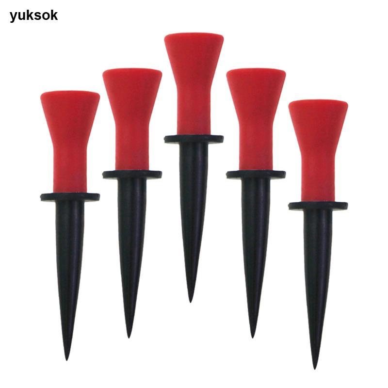 Yuksok 5 Gói Tee Golf Cao Su, Tee Golf, Thiết Bị Golf, Giá Đỡ Bóng Golf, Tee Golf