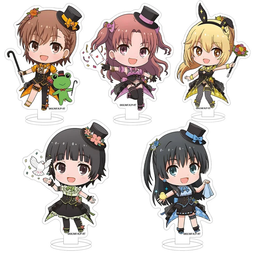 Mô hình Standee anime Railgun Misaka Mikoto mica trang trí bàn học Toaru Kagaku no Railgun Chibi Kur