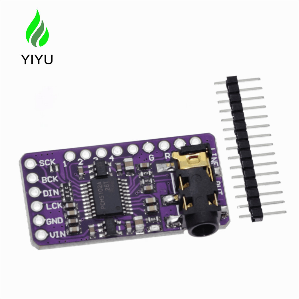 Máy nghe nhạc YIYU PCM5102A I2S, Giao diện DAC PCM5102A Mô-đun máy nghe nhạc I2S I2S, Bộ giải mã máy