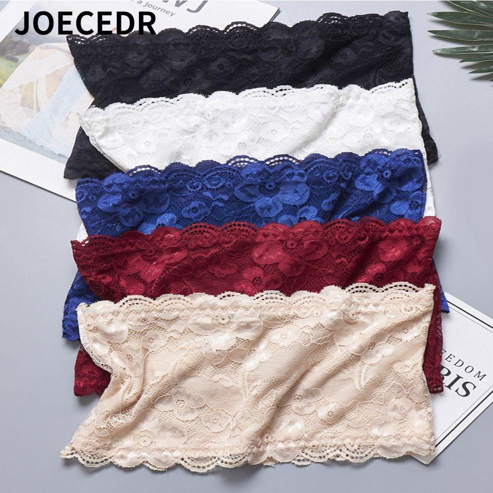JOOECEDR Tube Top Sexy Crop Top Bustier Brasserie Vai