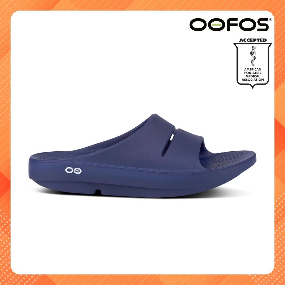 Dép phục hồi sức khoẻ chính hãng OOFOS - Dép Unisex Healthy - Navy