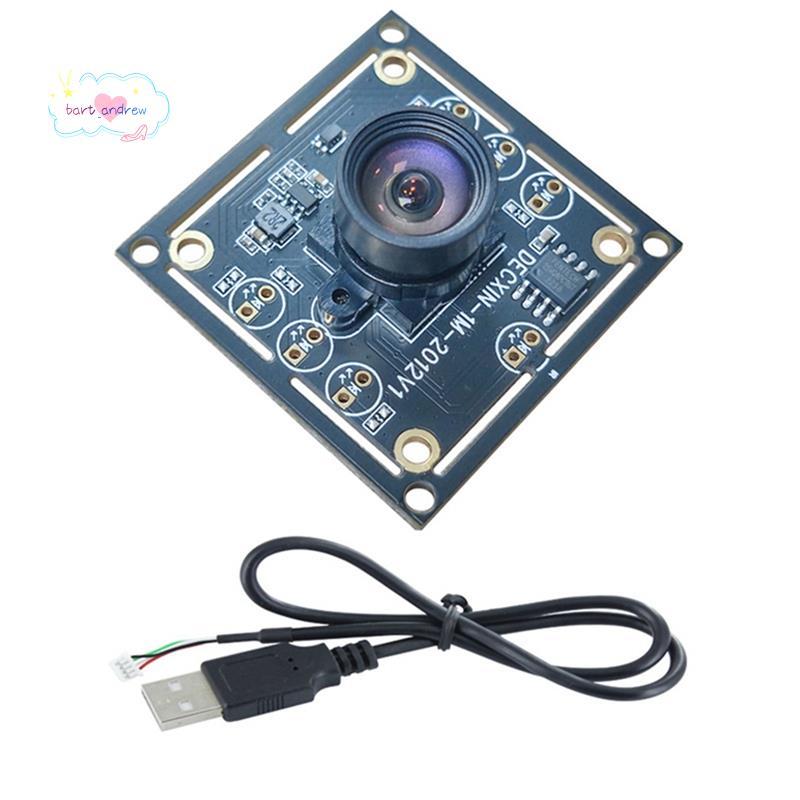 Mô-đun máy ảnh OV9732 1MP Camera 100 độ 1280x720 30FPS với cáp 3 mét Bộ điều khiển miễn phí lấy nét 