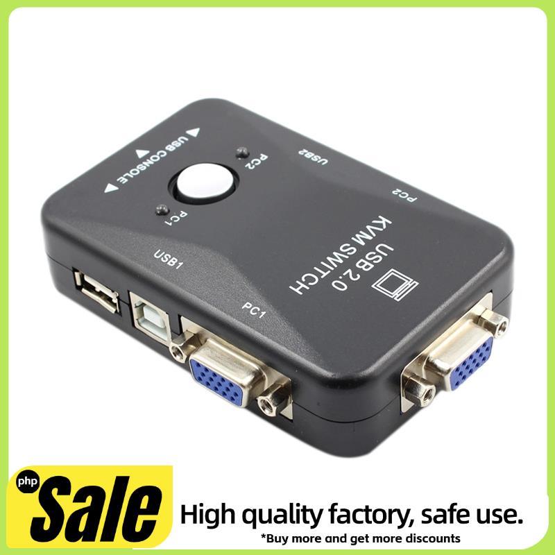 KVM Switch 2 Cổng VGA Switch USB 2.0 KVM Chuột Switch Bàn Phím 1920X1080 Hộp Chia Sẻ Công Tắc Vga Sp