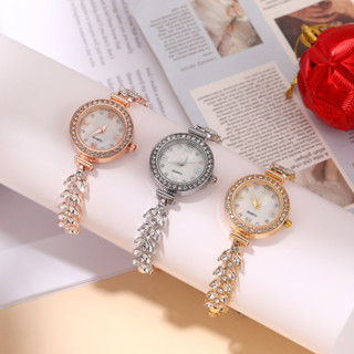Sáng Tạo Đồng Hồ Đeo Tay Có Giá Trị Cao Cấp Thời Trang Ánh Sáng Đồng Hồ Kim Cương Sang Trọng Đồng Hồ Thạch Anh Không Khí Tròn Nàng Tiên Cá Nữ 3.10 B