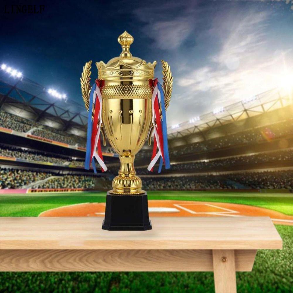 Giải thưởng Cúp vàng LINGELLF, Trò chơi thể thao mô hình bằng nhựa Cốc nhỏ, có nắp Crown School Rewa