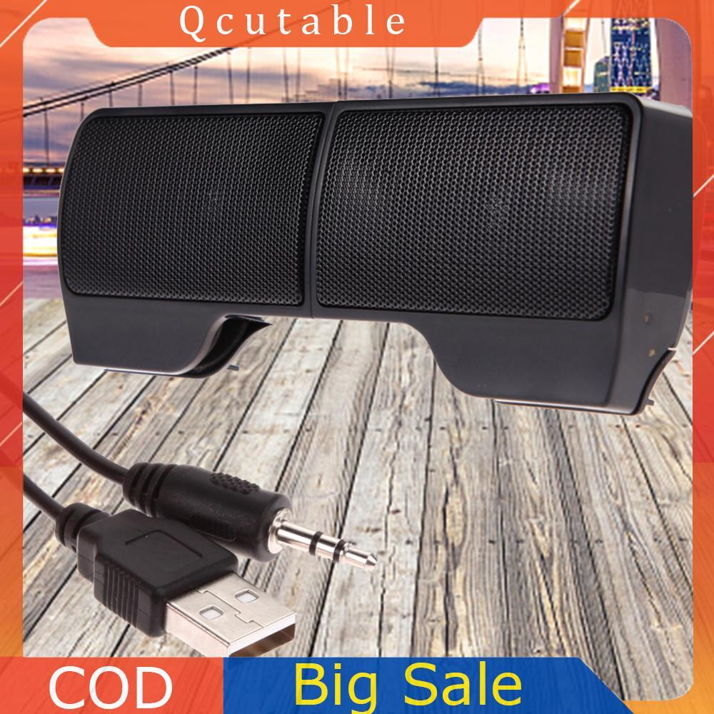Kẹp Trên Laptop Loa Laptop Loa Soundbar Loa Mini Có Dây Di Động Loa Cho Máy Tính Để Bàn PC Notebook 