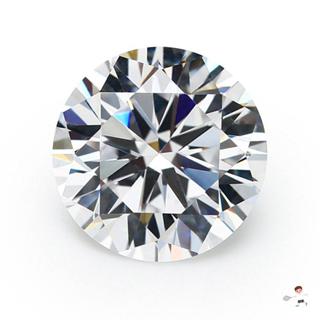 Đá Moissanite Tròn Cắt - Trang Sức Phù Hợp Làm Quà Tặng