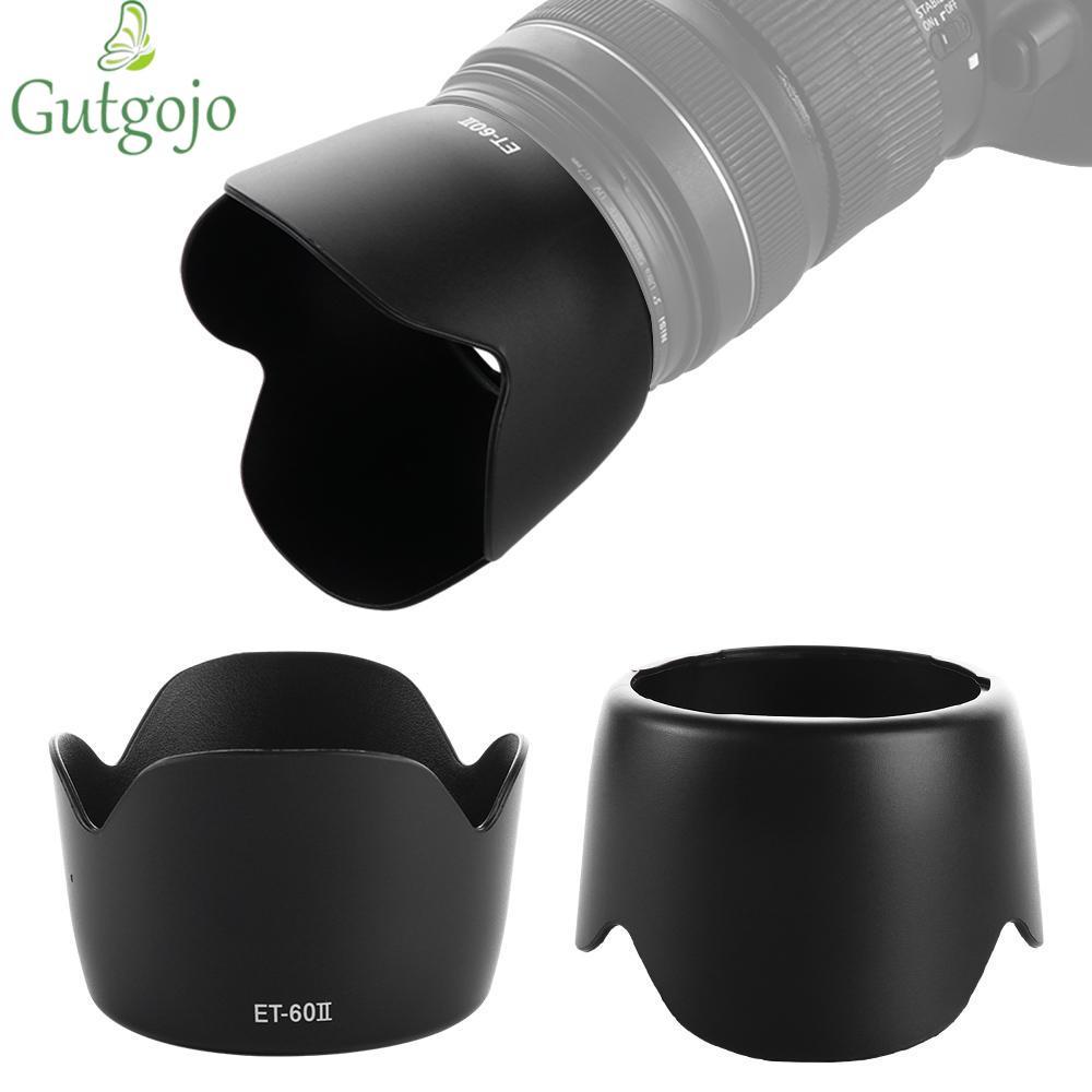 GUTGOJO Lens Hood, 75-300MM II 90-300MM Cho Lens Hood, Tulip Petal et60ii Có Thể Đảo Ngược 58mm Came