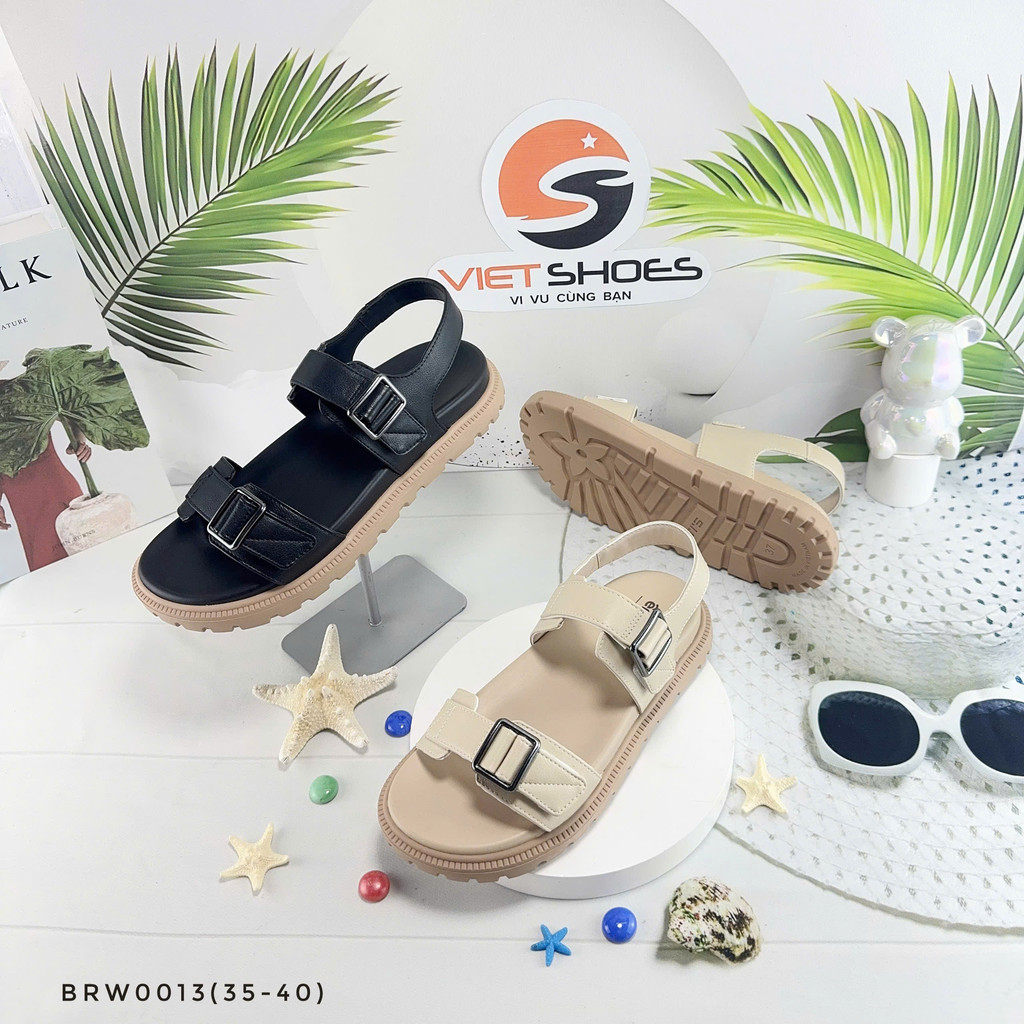 DÉP QUAI HẬU SANDAL BITIS NỮ CHÍNH HÃNG 100% BRW0013