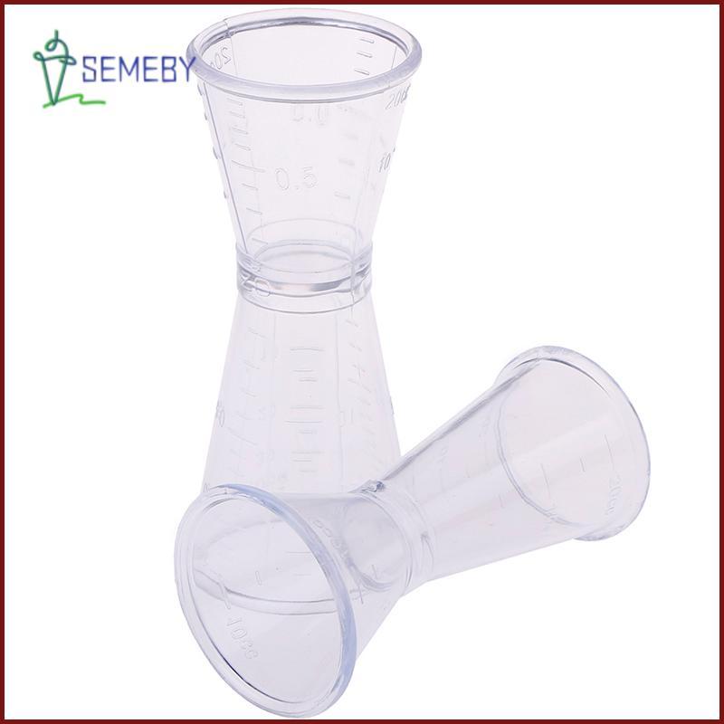 [SEMEBY] Dụng cụ đo đồ uống trong suốt Cotail Measure Cup Bar Phụ kiện BÁN HOT