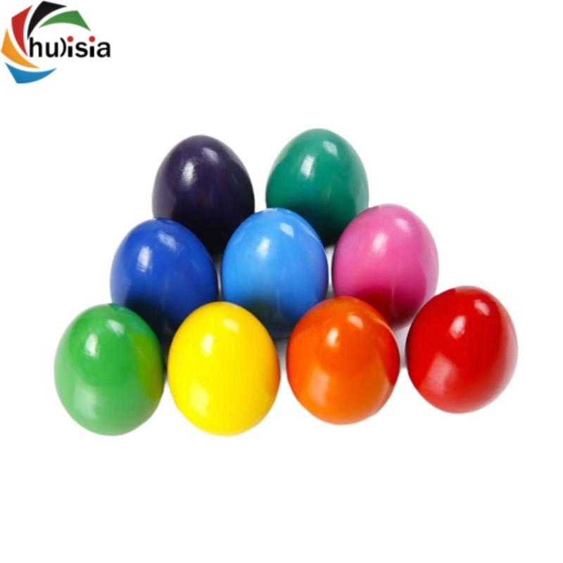 Curisia 9 Màu Trứng Crayons Cho 1-3 Palm Grasp Crayons Bút Chì Có Thể Giặt Được Đồ Chơi Giáo Dục Cho
