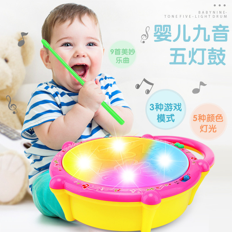 New Product#Baby toy infant musical hand drum0- 1 Year Old Puzzle Early Education Electric Multifunc