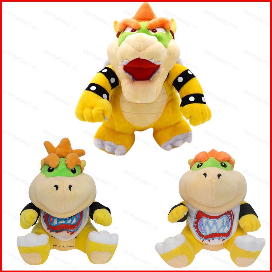 Dễ Thương Super Mario Bowser Bowser Jr Sang Trọng Búp Bê Quà Tặng Cho Bạn Gái Bé Làm Dịu Đồ Chơi Tra
