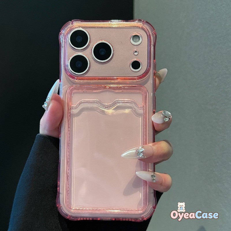 Ốp Điện Thoại Đựng Thẻ Trong Suốt Tương Thích Cho Realme C67 C65 C63 C61 C55 C53 C51 C35 C33 C33S C3