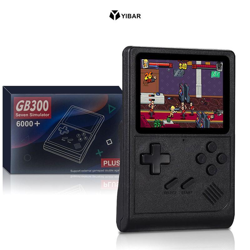 YIBAR GB300 Máy Chơi Game Di Động Retro Retro Retro Máy Chơi Game 6000 + Trò Chơi Nhà Máy In Sto Mới