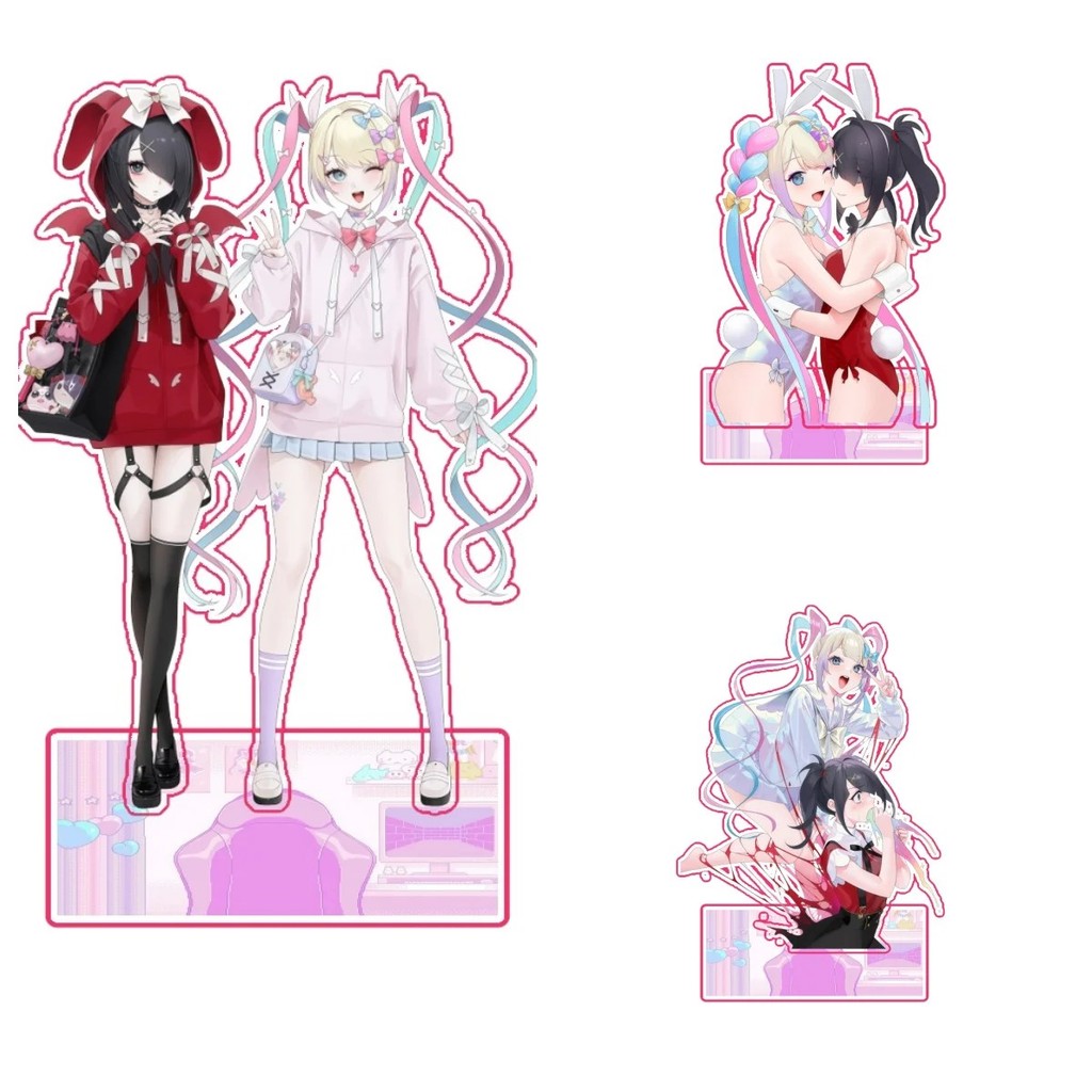 Mô hình Standee Anime Needy Girl Overdose Needy Streamer Overload nhân vật Ame-chan Kangel Mica Acry