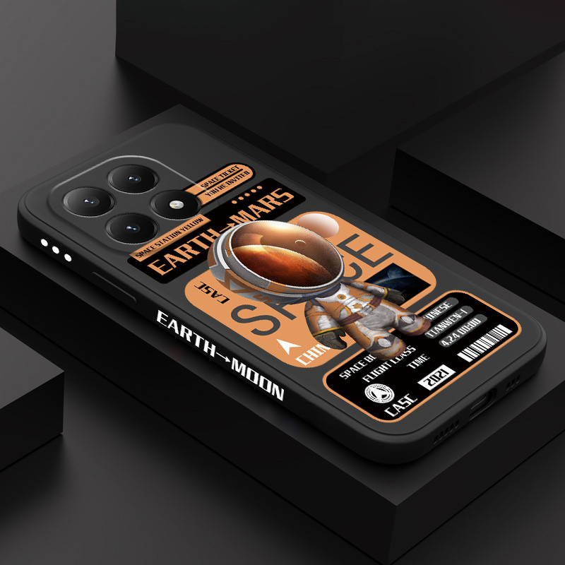 Ốp Điện Thoại Phi Hành Gia Cũ Cho Xiaomi Mi 15T 14T 13T 12T 11T 10T 9T Pro 5G Tất Cả Xung Quanh Bảo 