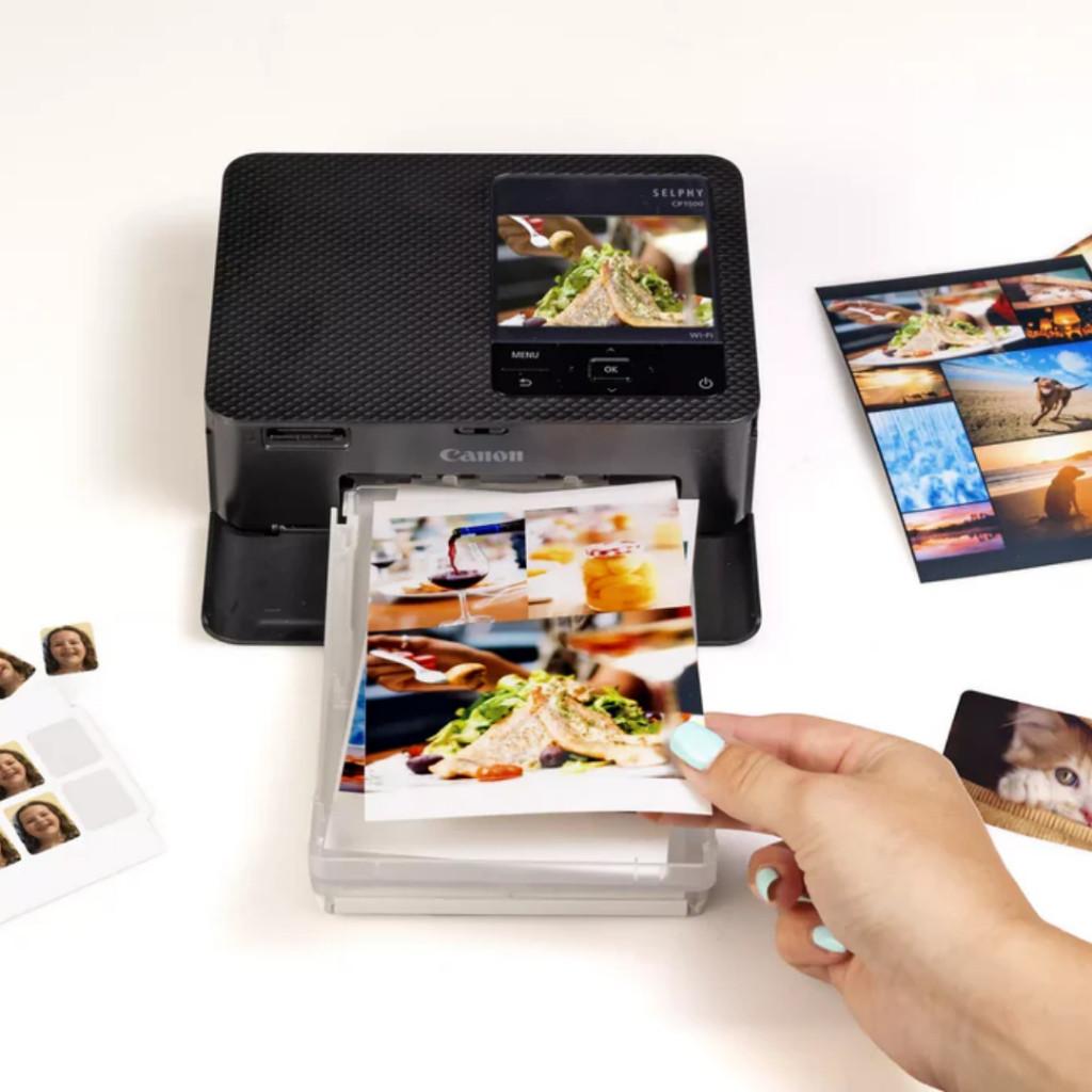 Máy in ảnh di động Canon Selphy CP1500 | Chính Hãng BH 12 Tháng