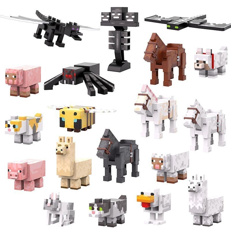 Minecraft Ngoại Vi Khối Từ Tính Minifigure End Minecraft Ngoại Vi Khối Từ Tính Minifigure End Động V