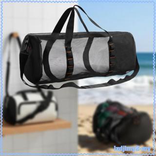 [Jfory] Túi đi biển lưới cực lớn, chống nước, Túi đeo vai để bơi lội và lặn biển