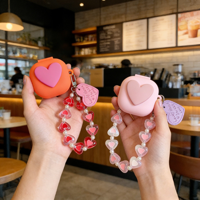 Tình Yêu Keychian Dành Cho OnePlus Buds 3 / Buds Pro 2 Ốp Lưng Tai Nghe Silicon Phụ Kiện Dành Cho On