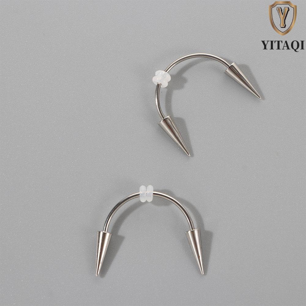 YITAQI Môi Nhẫn Goth Style - Giả Septum Piercing - Trang Sức Xuyên