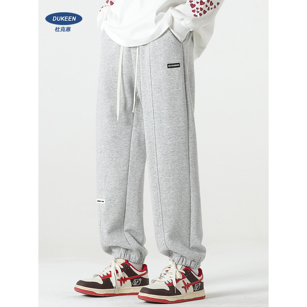 Quần lót dây rút nam Dukeen màu xám, chất liệu dày dặn, phù hợp dạo phố