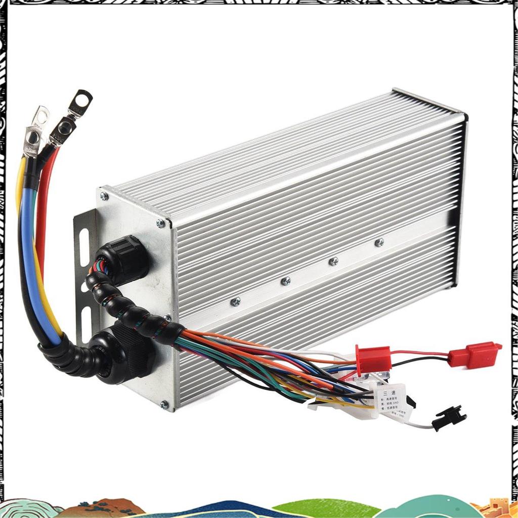 Bộ điều khiển FOC ba bánh 48V-72V 5000W, Xe pin, Bộ điều khiển động cơ không chổi than thông minh, X