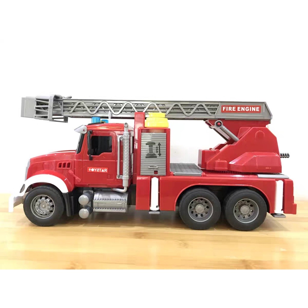 Ô tô đồ chơi, xe cứu hỏa TOYSTAR mô hình cao cấp cỡ lớn phun được nước thật cho bé trai