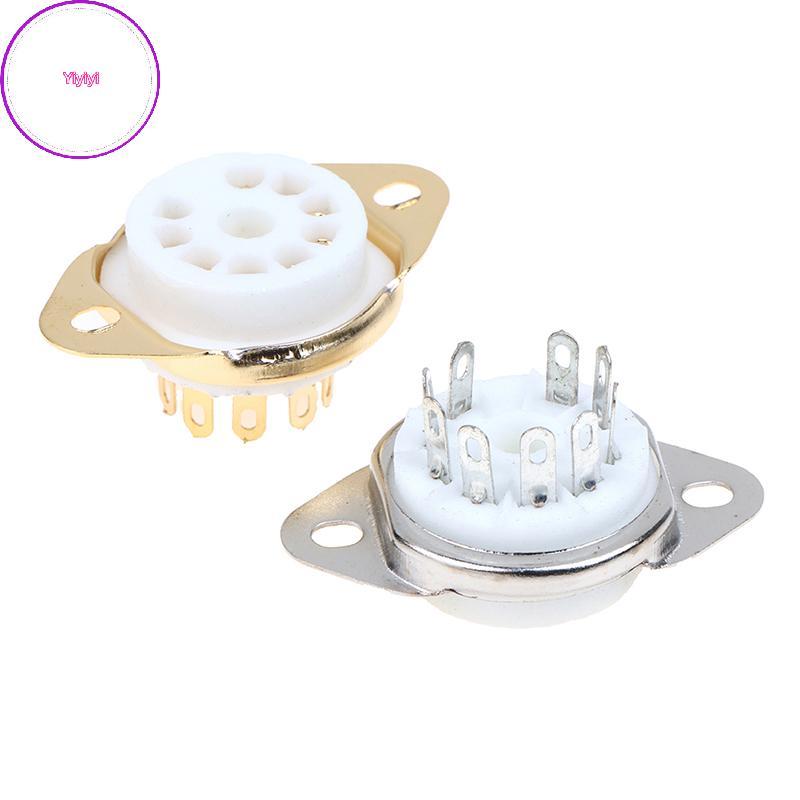 Yiyi 9pin Ống Gốm soets Van Đế Cho 6DJ8 12AX7 ECC83 B339 CV492 VN