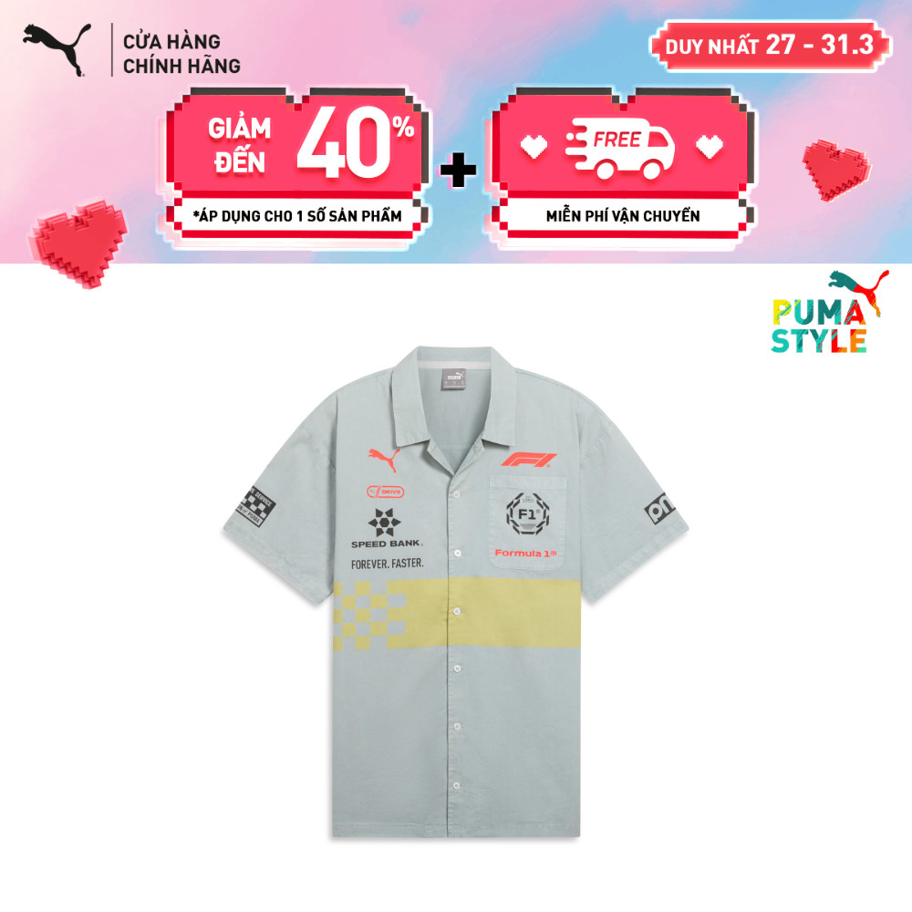Áo Thun Thể Thao PUMA Nam F1 Racing Shirt Feather