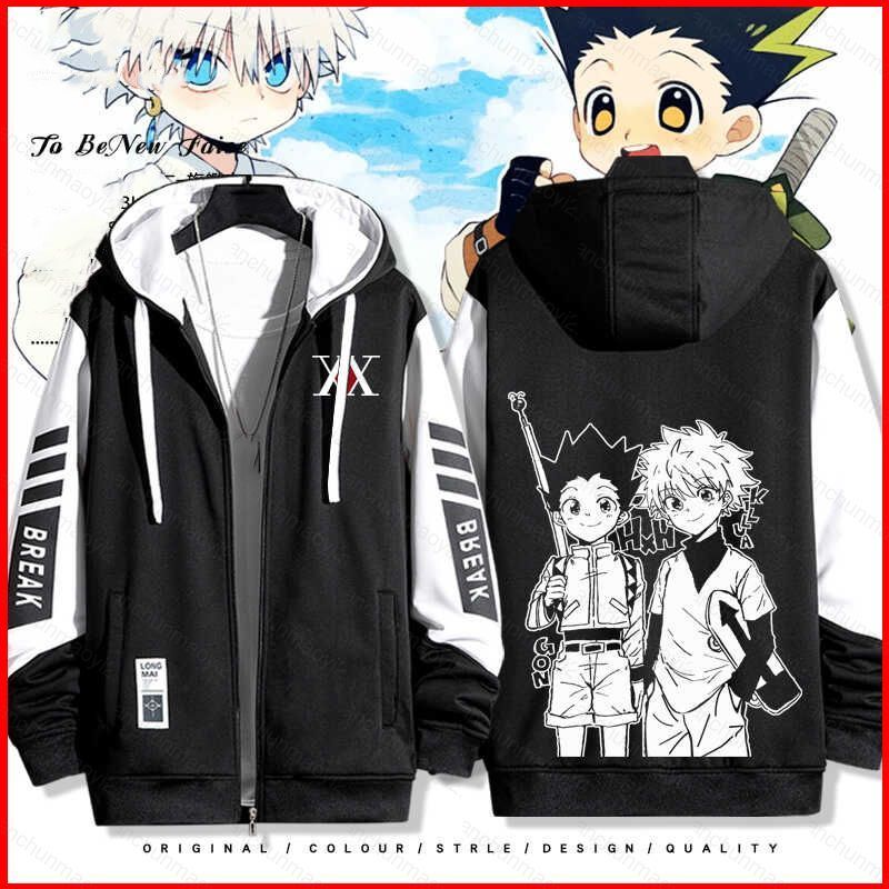 Áo khoác cosplay Hunter x Hunter Hisoka Killua - Cardigan unisex dài tay