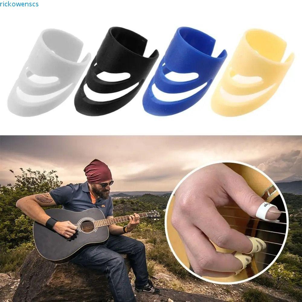 RYZON ALaska Pik, Ngón tay có ngón tay cỡ vừa và lớn, Phụ kiện đàn guitar Fingerpicks Dụng cụ dây nh
