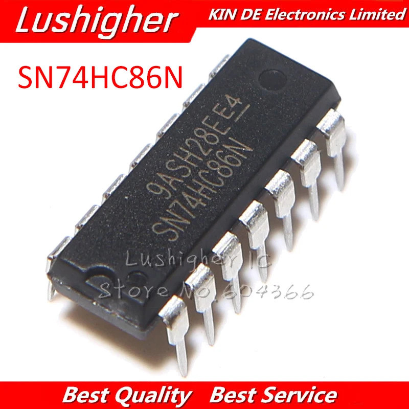 10 CÁI SN74HC86N DIP14 SN74HC86 DIP 74HC86N 74HC86 IC gốc mới
