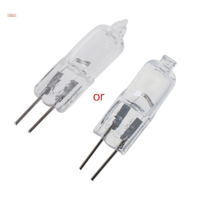Shas 12V G4 12V 20W Bóng Đèn Halogen Cho JC Loại Bi-Pin Ánh Sáng Trong Suốt G4 Bi-pin Đế Bóng Đèn Ha